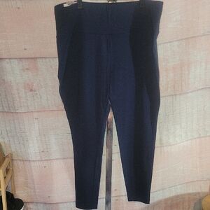 Terra & Sky Navy Blue Leggings